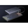 Ugreen PB550 Powerbank 20000mAh USB + USB-C, 67W, vstavaný kábel (sivá) thumbnail
