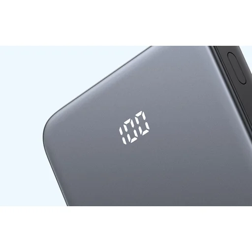 Powerbanka 10000mAh Ugreen PB526 USB + USB-C, 20W, vstavaný kábel (sivá) - 9