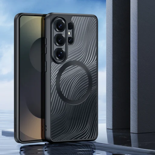 Dux Ducis Aimo Mag puzdro pre Samsung Galaxy S26 Ultra, kompatibilné s MagSafe - čierne - 3