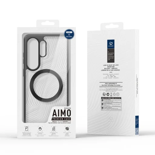 Dux Ducis Aimo Mag puzdro pre Samsung Galaxy S26 Ultra, kompatibilné s MagSafe - čierne - 7