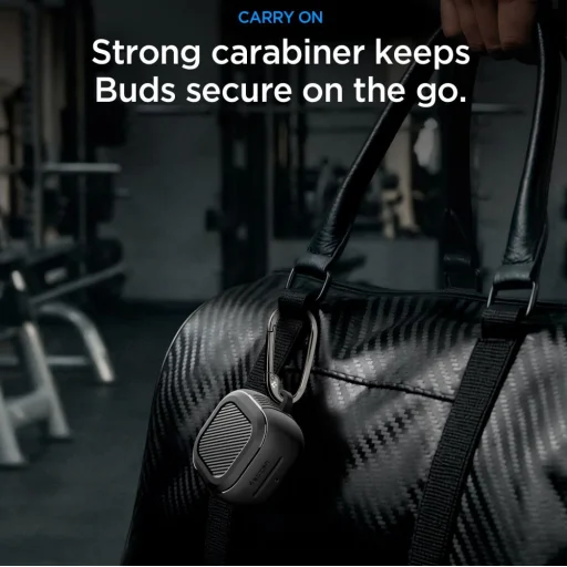 Samsung Galaxy Buds 4 / 4 Pro Spigen Rugged Armor puzdro čierne matné - 9