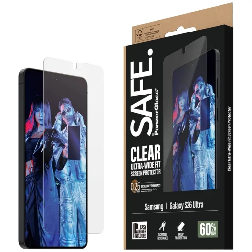 Samsung Galaxy S26 Ultra ochranné sklo SAFE by PanzerGlass ochrana displeja - 5