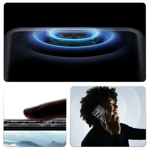 Spigen Ultra Hybrid Mag MagSafe puzdro pre Samsung Galaxy S26 Ultra Zero One - priesvitná čierna - 16