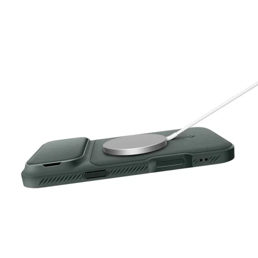 iPhone 17 Pro Max Spigen Optik Armor Mag Magsafe puzdro - Zelené - 7