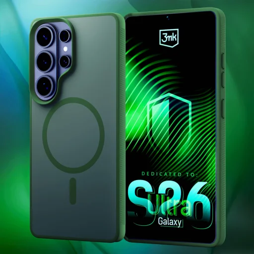 Smoke MagCase puzdro na Samsung Galaxy S26 Ultra - zelené - 6