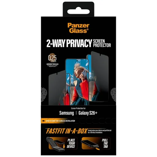 Samsung Galaxy S26+ SAFE by PanzerGlass Ultra-Wide Fit FastFit ochranné sklo - 7