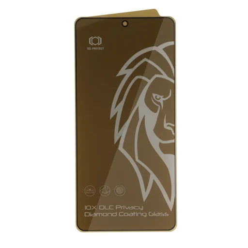 Samsung Galaxy S26 Ultra Tvrdené sklo Tel Protect 10X Privacy DLC diamantový povrch (s odomykaním odtlačkom prsta) ochranné sklo - 3