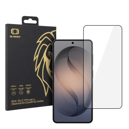 Samsung Galaxy S26 Tel Protect 10X HD DLC Diamantové ochranné sklo (s odomykaním odtlačkom prsta) - 1