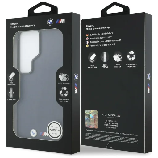 Samsung Galaxy S26 Ultra BMW M Metal Logo MagSafe puzdro tmavomodré - 8