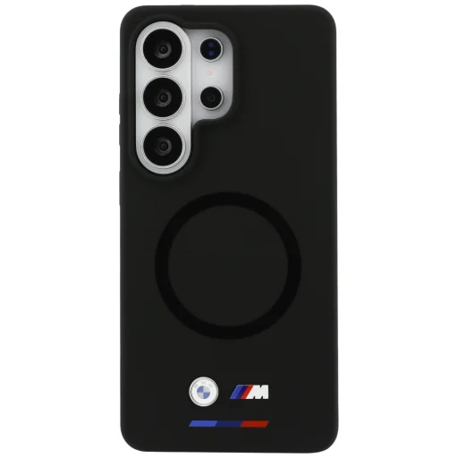 Samsung Galaxy S26 Ultra BMW M silikónový MagSafe kryt čierny - 3