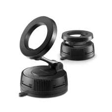 Magsafe Spigen Mft36 Vacuumlock Magnetický držiak na telefón do auta na palubnú dosku čierny