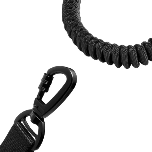 Univerzálny bezpečnostný pás do auta pre domáce zvieratá Spigen Ps100 - čierny - 4