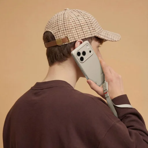 Spigen DA30S-LS Pútko na zápästie, béžové - 10