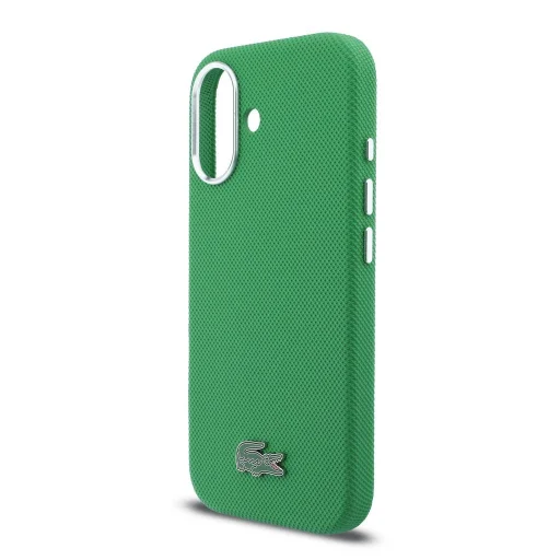 Lacoste PVC Iconic Petit Pique Metal Logo MagSafe puzdro na iPhone 16 - 5