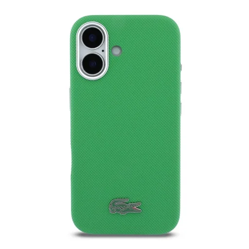 Lacoste PVC Iconic Petit Pique Metal Logo MagSafe puzdro na iPhone 16 - 3