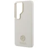 Samsung Galaxy S26 Ultra Guess 4G kryt so štrasovým okrúhlym logom MagSafe béžový thumbnail