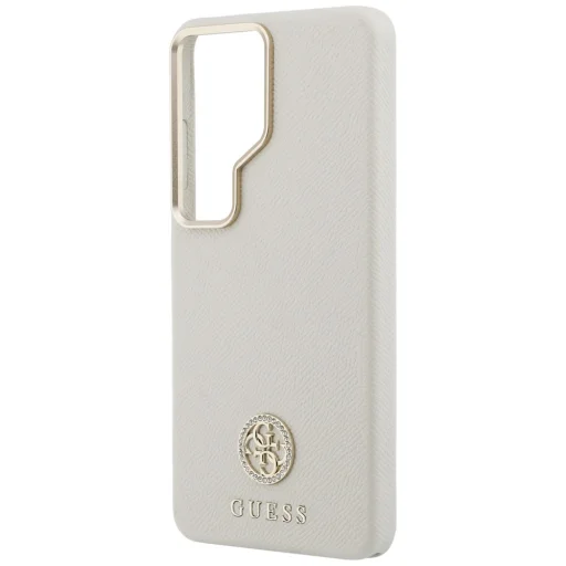 Samsung Galaxy S26 Ultra Guess 4G kryt so štrasovým okrúhlym logom MagSafe béžový - 6