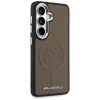 Samsung Galaxy S26 Plus Karl Lagerfeld reliéfne puzdro s prsteňom Monogram MagSafe hnedé thumbnail