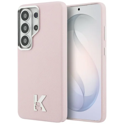 Samsung Galaxy S26 Ultra Karl Lagerfeld K Metal Logo MagSafe puzdro ružové - 1