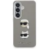 Samsung Galaxy S26 Karl Lagerfeld Saffiano Double Heads Metal strieborné puzdro thumbnail