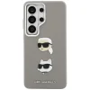 Samsung Galaxy S26 Ultra Karl Lagerfeld Saffiano Double Heads Metal kryt strieborný thumbnail