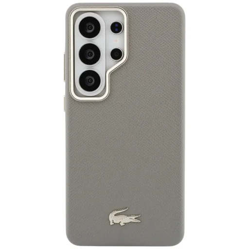 Samsung Galaxy S26 Ultra Lacoste Champs Elysees Gold Logo MagSafe puzdro taupe - 3
