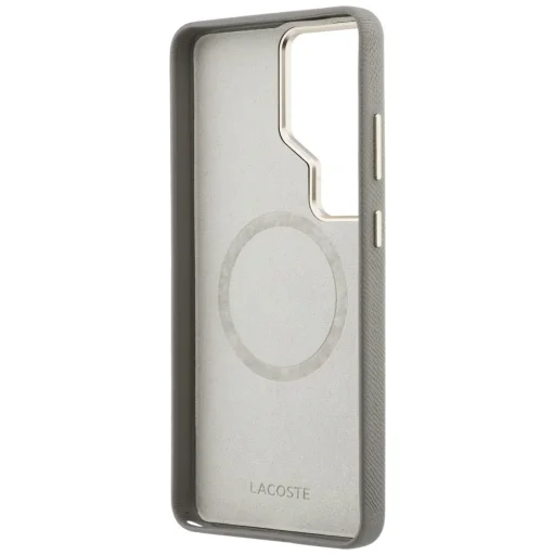 Samsung Galaxy S26 Ultra Lacoste Champs Elysees Gold Logo MagSafe puzdro taupe - 7