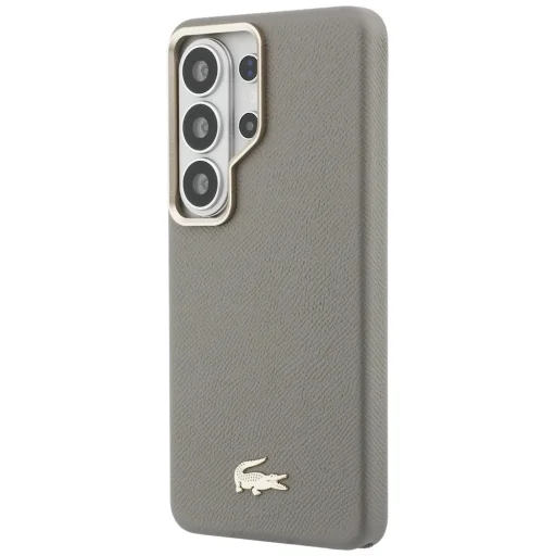 Samsung Galaxy S26 Ultra Lacoste Champs Elysees Gold Logo MagSafe puzdro taupe - 2