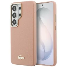 Samsung Galaxy S26 Ultra Lacoste Champs Elysees puzdro so zlatým logom MagSafe tyl