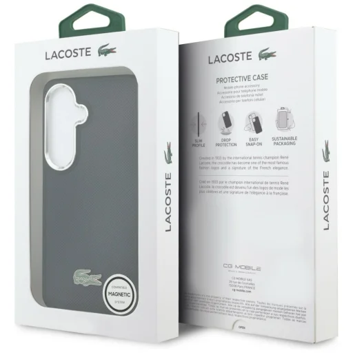 Puzdro Samsung Galaxy S26 Lacoste Full Wrap Petit Pique tmavomodré - 8