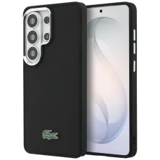 Puzdro Samsung Galaxy S26 Ultra Lacoste Full Wrap Petit Pique MagSafe čierne