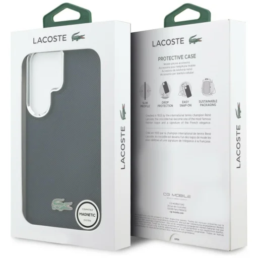 Samsung Galaxy S26 Ultra Lacoste Full Wrap Petit Pique puzdro tmavomodré - 8