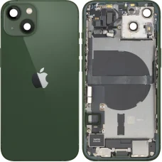 Kryt batérie / Zadný kryt so stredovým rámom pre Apple iPhone 13, kompletné diely, zelený, demontovaný (kvalita A)