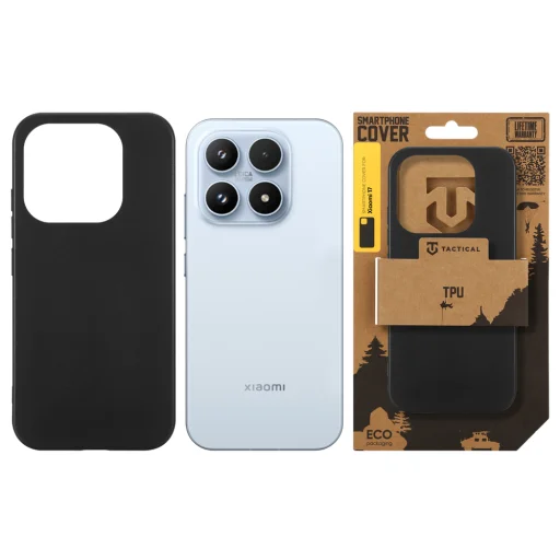 Tactical TPU puzdro Xiaomi 17 čierne - 3