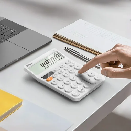 Hoco DI83 fehér elektronikus számológép - 8