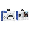 PS4 / PC Wireless gamepad Hoco GA1 fehér thumbnail