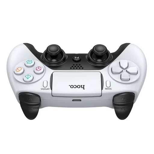 PS4 / PC Bezdrôtový gamepad Hoco GA1 biely - 3