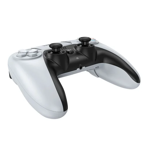 PS4 / PC Wireless gamepad Hoco GA1 fehér - 5