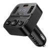 Hoco E87 bluetooth FM transmitter do auta USB A + USB C QC PD 35W čierny thumbnail