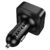 Hoco E87 bluetooth FM transmitter do auta USB A + USB C QC PD 35W čierny thumbnail