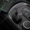 Hoco E87 bluetooth FM transmitter do auta USB A + USB C QC PD 35W čierny thumbnail