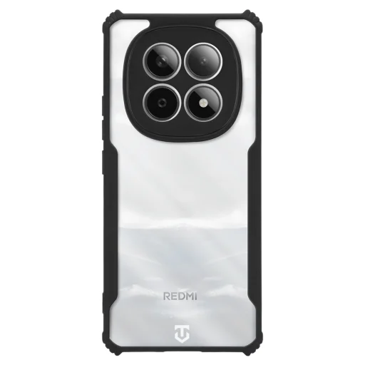 Tactical Quantum Stealth kryt Xiaomi Redmi Note 15 5G priehľadný/čierny - 1