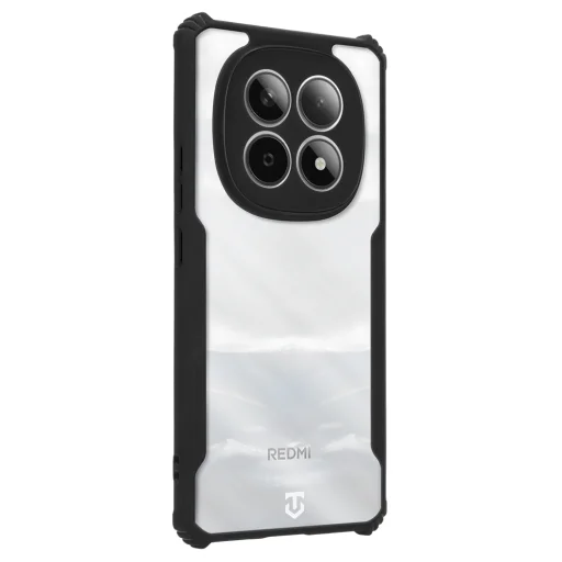 Tactical Quantum Stealth kryt Xiaomi Redmi Note 15 5G priehľadný/čierny - 2