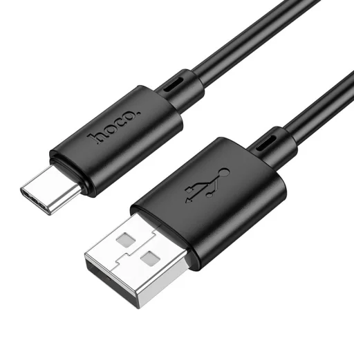 Hoco X88 USB A - USB C kábel 3A 2 m čierny - 1
