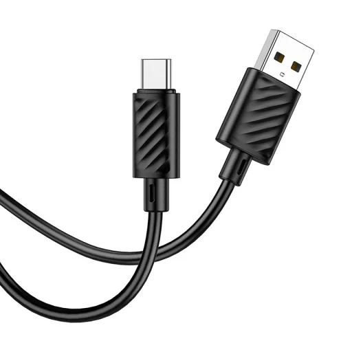 Hoco X88 USB A - USB C kábel 3A 2 m čierny - 2