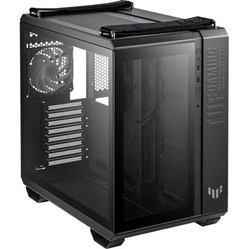 HÁZ Asus TUF Gaming GT502 PLUS - midi számítógépház - Fekete - 1