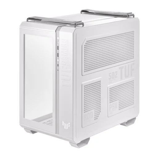 SKRIŇA Asus TUF GAMING GT502 PLUS TG ARGB WHITE - midi počítačová skriňa - Biela - 1