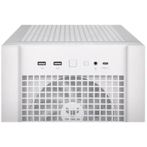 HÁZ Asus TUF GAMING GT302 TG ARGB WHITE - midi számítógépház - Fehér - 4