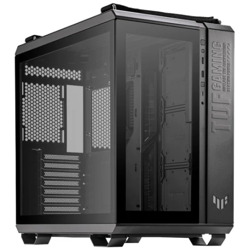 HÁZ Asus TUF Gaming GT502 - midi számítógépház - Fekete - 2