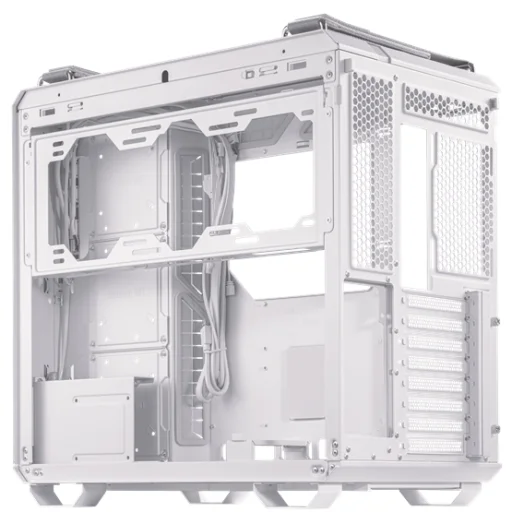 HÁZ Asus TUF Gaming GT502 - midi számítógépház - Fehér - 5